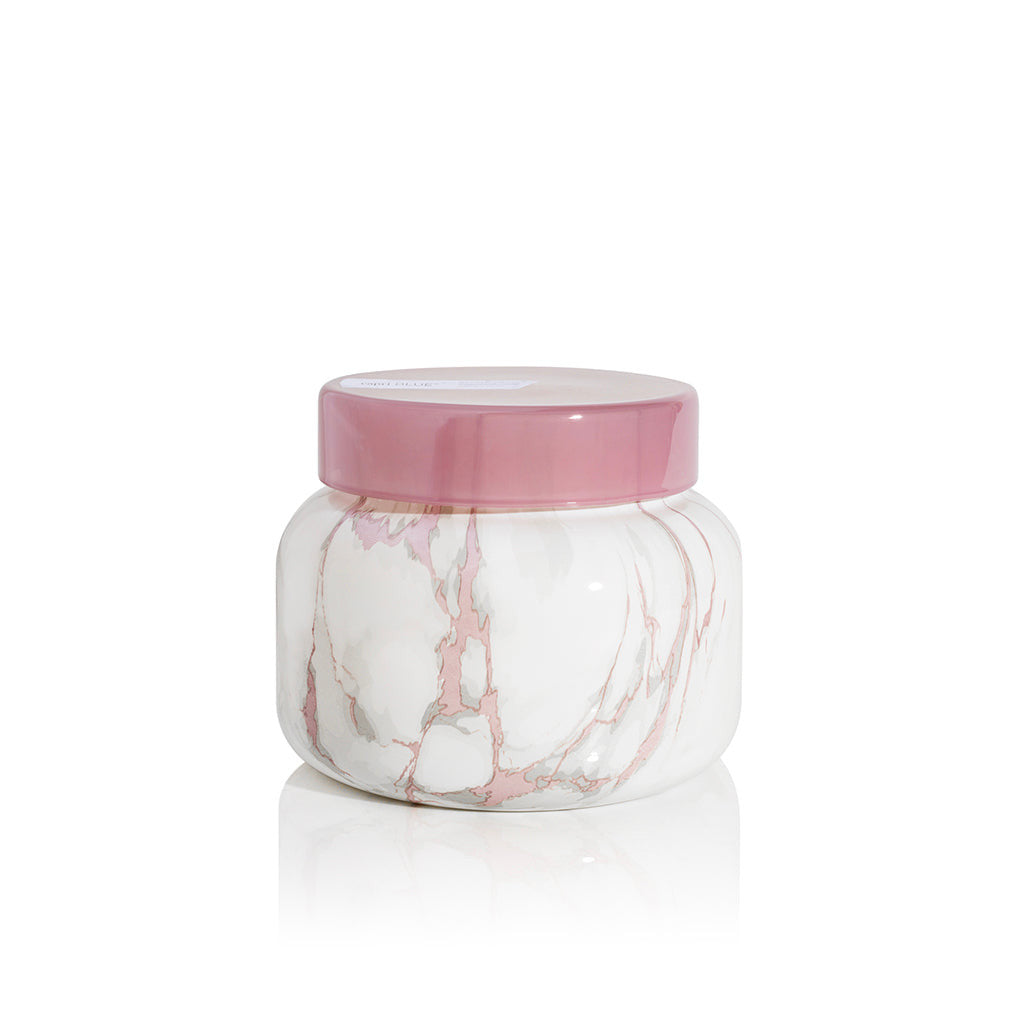 Aloha Orchid Modern Marble Jar - TheMississippiGiftCompany.com