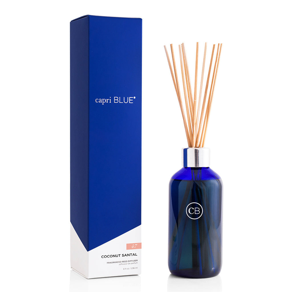 Coconut Santal Reed Diffuser - TheMississippiGiftCompany.com