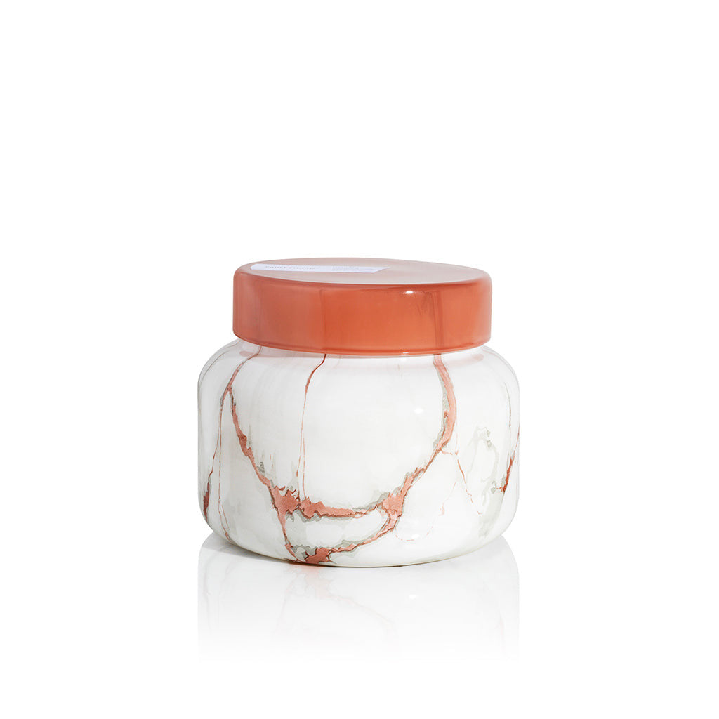 Havana Vanilla Modern Marble Jar - TheMississippiGiftCompany.com