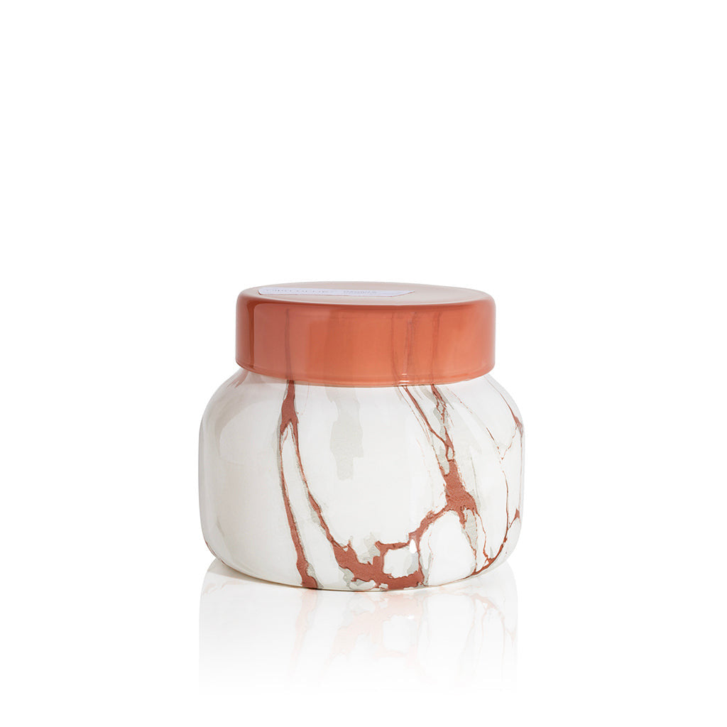 Petite Havana Vanilla Modern Marble Jar - TheMississippiGiftCompany.com