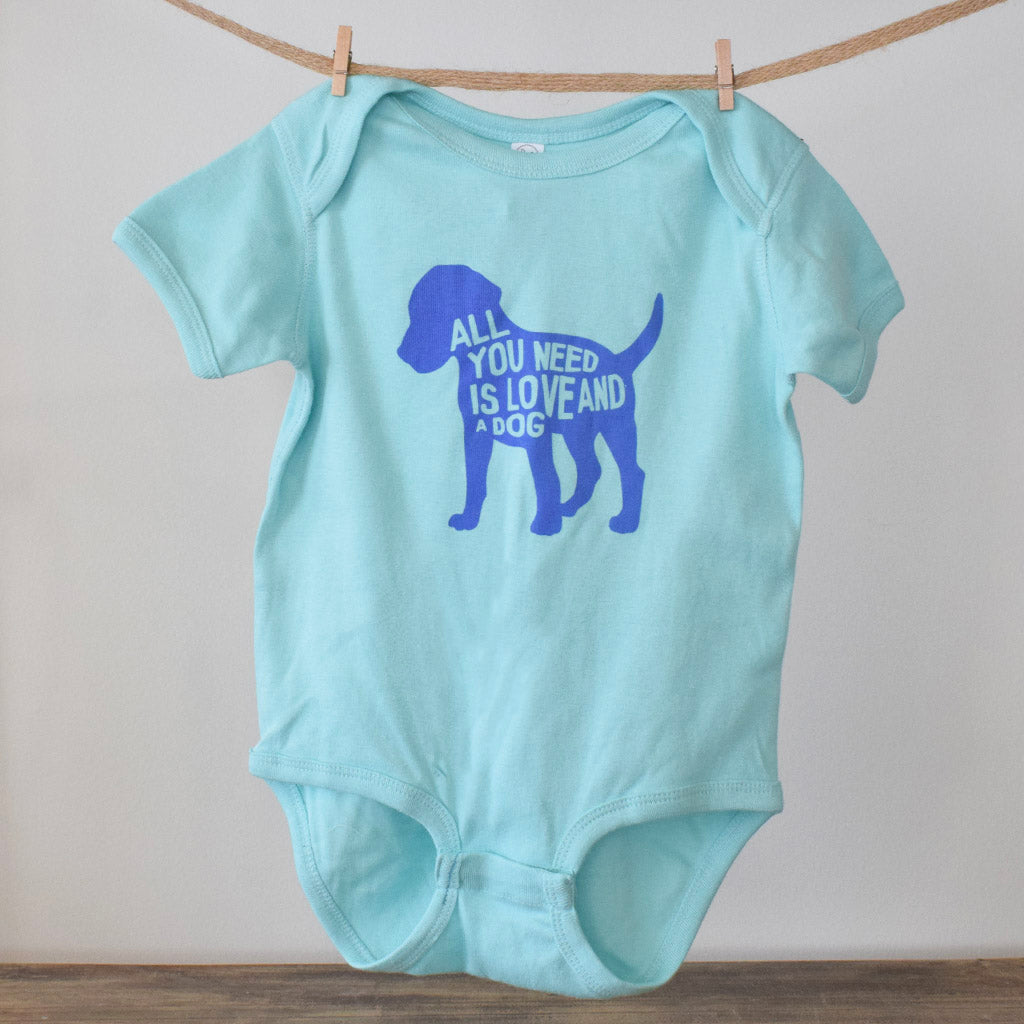 Love And A Dog Onesie - TheMississippiGiftCompany.com