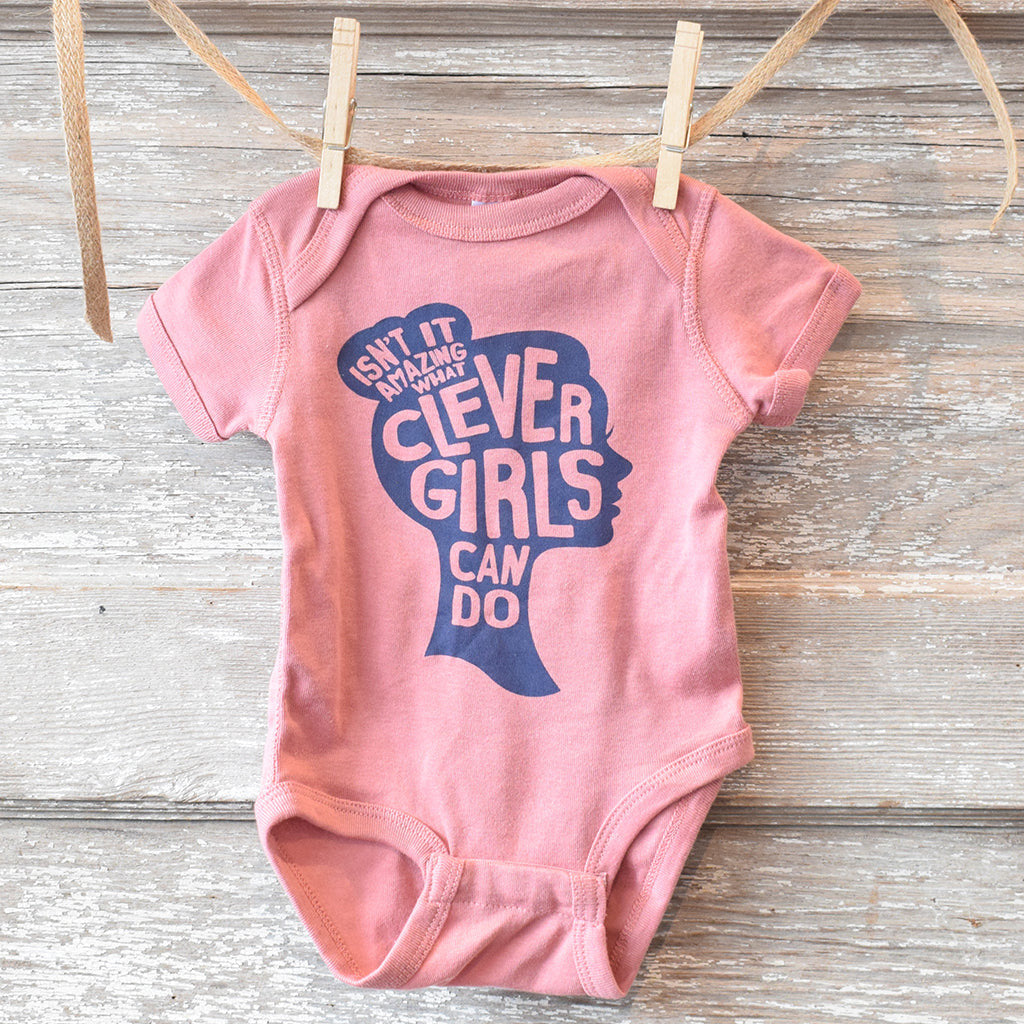 Clever Girls Onesie - TheMississippiGiftCompany.com