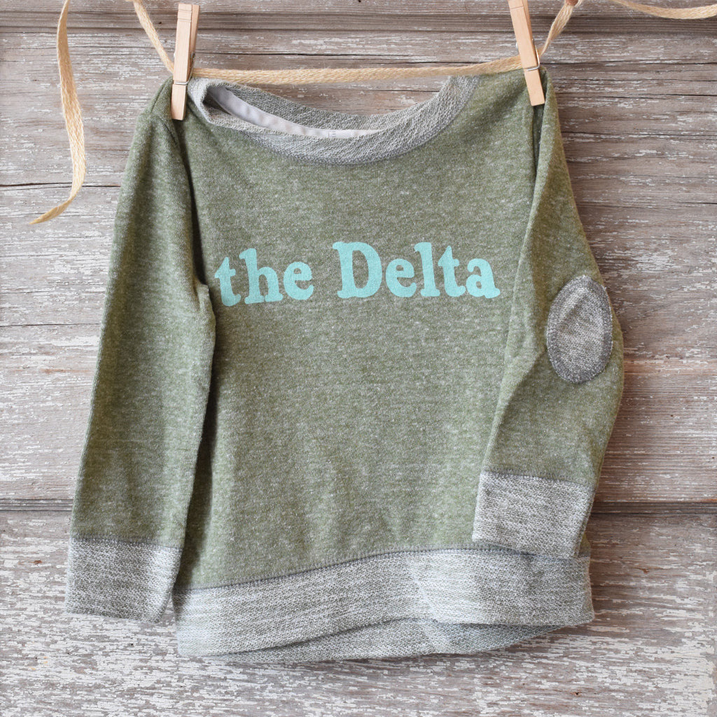 The Delta Sweatshirt (Child) - TheMississippiGiftCompany.com