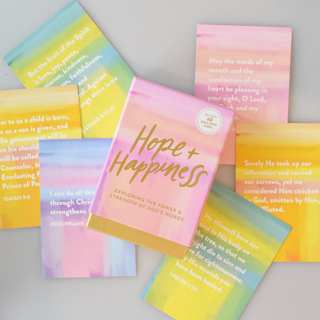 Hope and Happiness Prayer Cards - TheMississippiGiftCompany.com