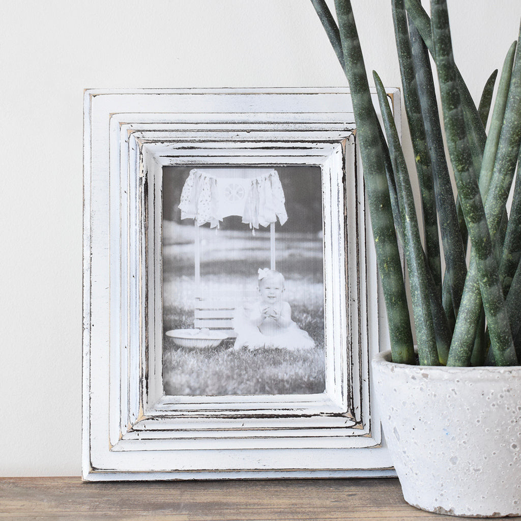 5x7 Little Lo Frame - White - TheMississippiGiftCompany.com