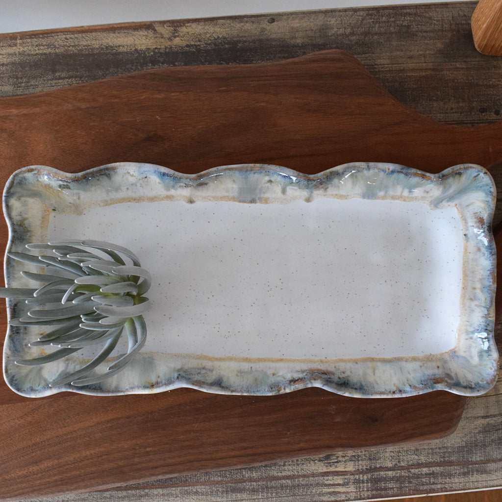 Appetizer Tray Magnolia - TheMississippiGiftCompany.com