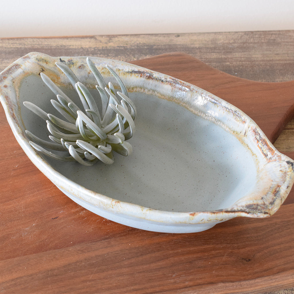 Oval Soufflé Dish-Peaceful - TheMississippiGiftCompany.com