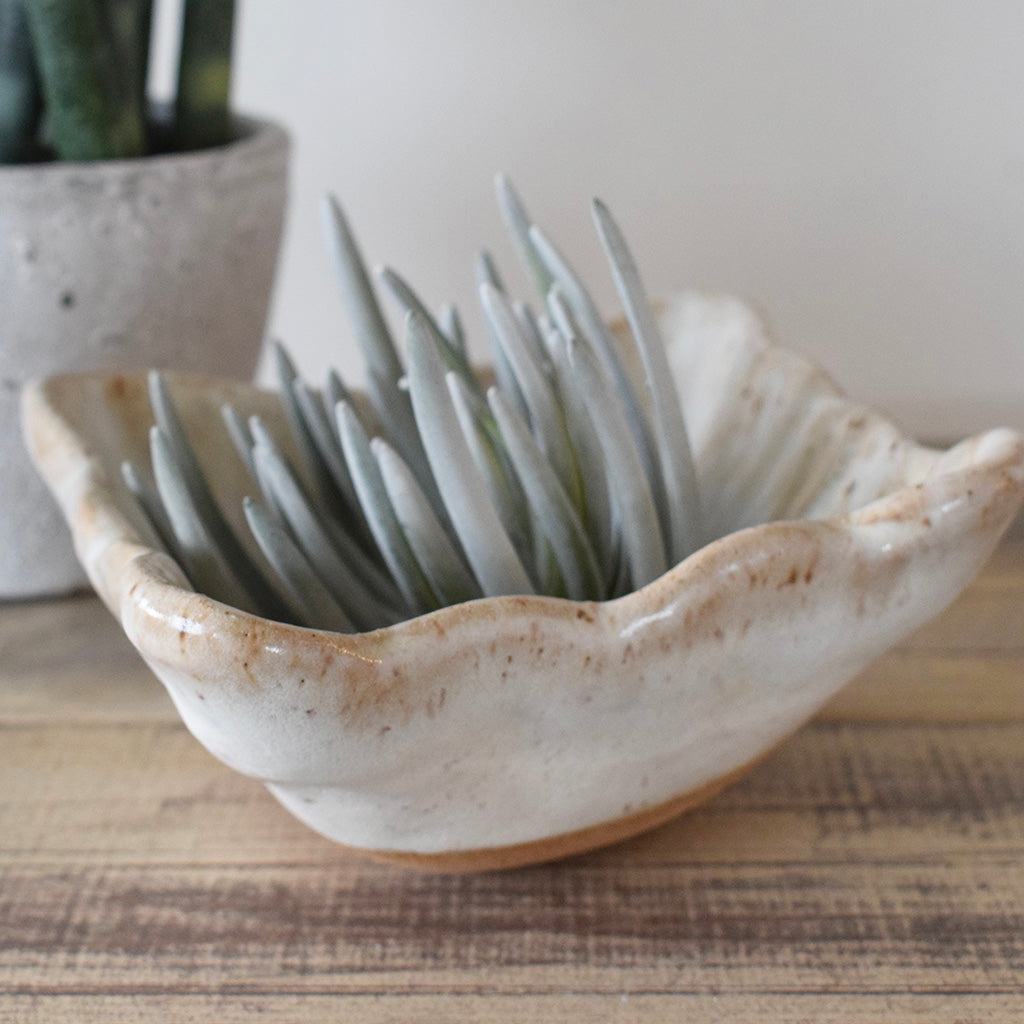 Square Snack Bowl-Dogwood - TheMississippiGiftCompany.com