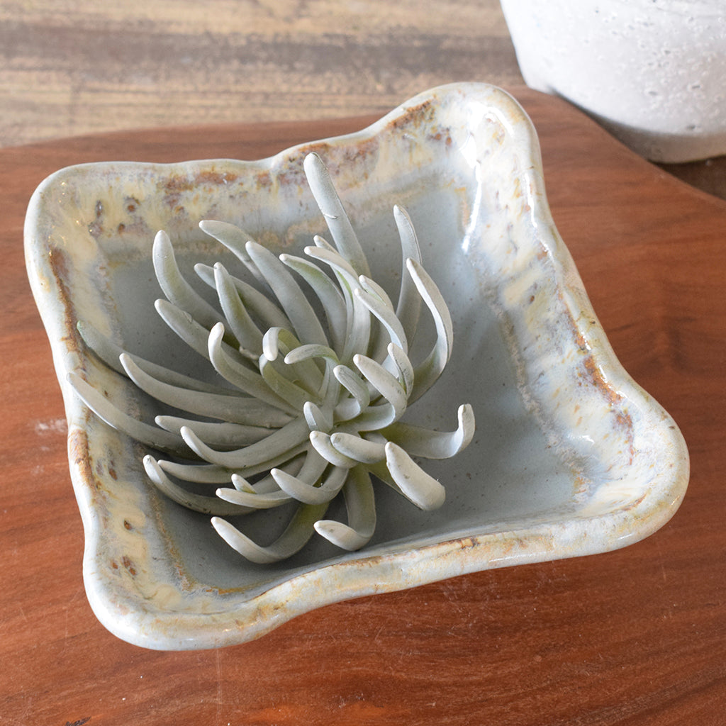 Square Snack Bowl-Peaceful - TheMississippiGiftCompany.com