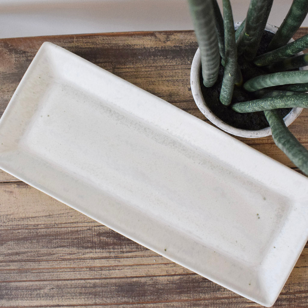 Moonstone Rectangle Bread Tray - TheMississippiGiftCompany.com