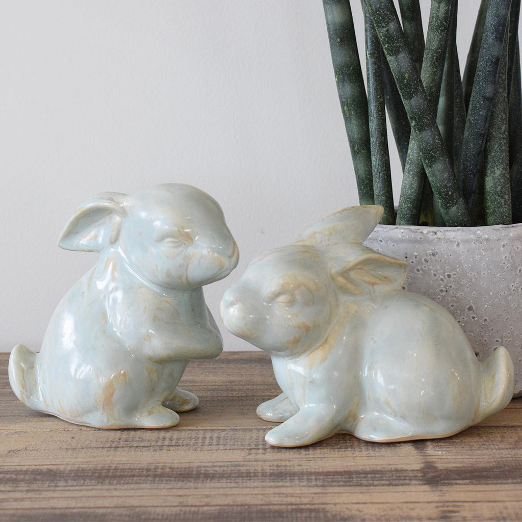 Opal Sitting Rabbit - TheMississippiGiftCompany.com