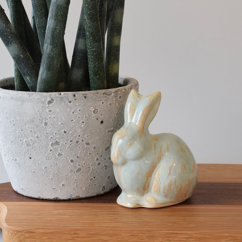 Opal Sitting Bunny - TheMississippiGiftCompany.com