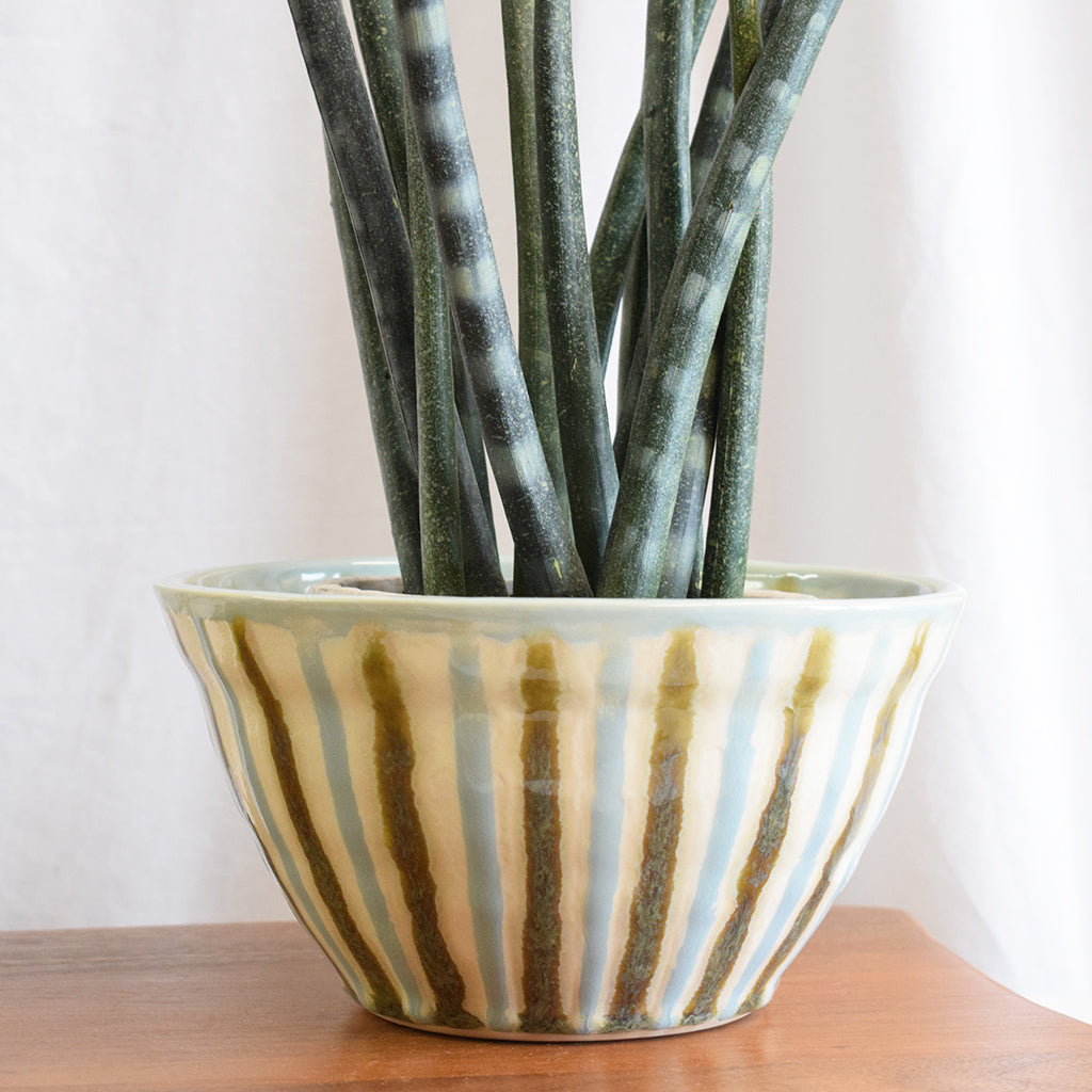 Teal Medium Serving Bowl - TheMississippiGiftCompany.com