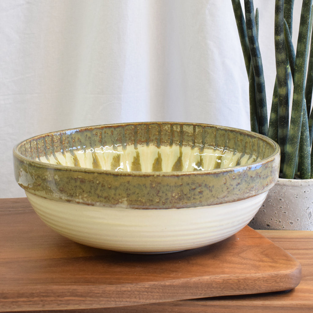 Sparrow Large Round Serving Bowl - TheMississippiGiftCompany.com