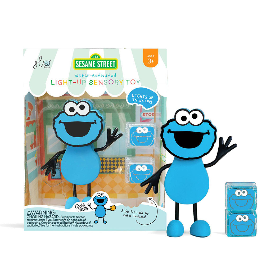 Sesame Street Glo Pal Character Cookie Monster - TheMississippiGiftCompany.com