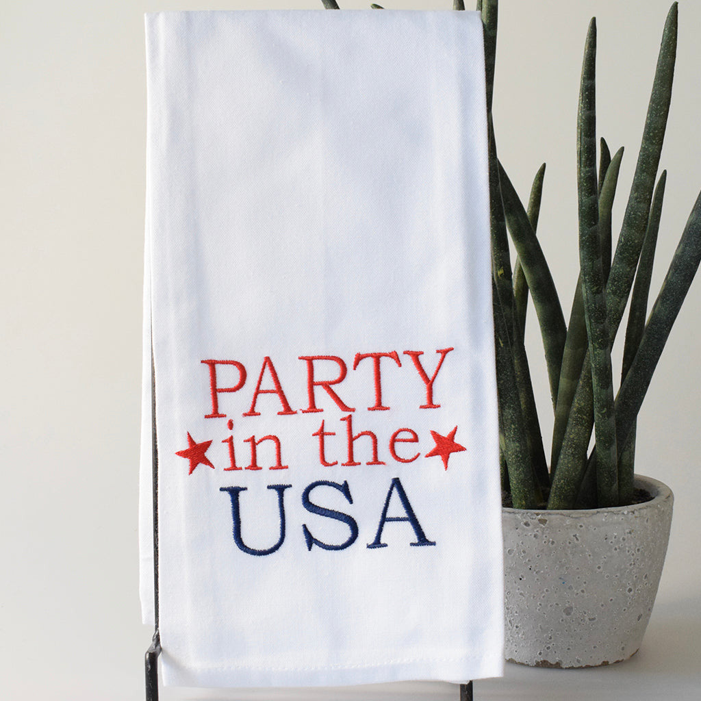 Party in the USA Kitchen Towel - TheMississippiGiftCompany.com