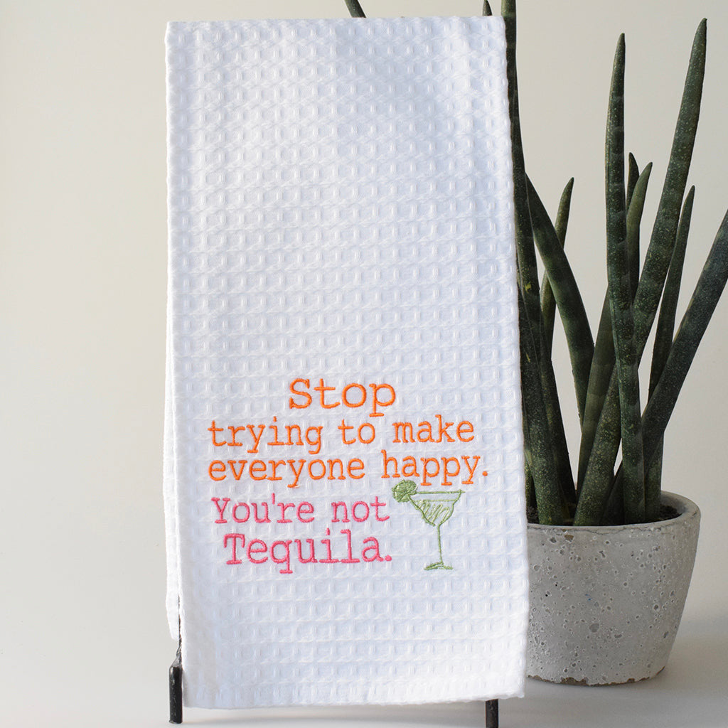 Stop Trying Kitchen Towel - TheMississippiGiftCompany.com