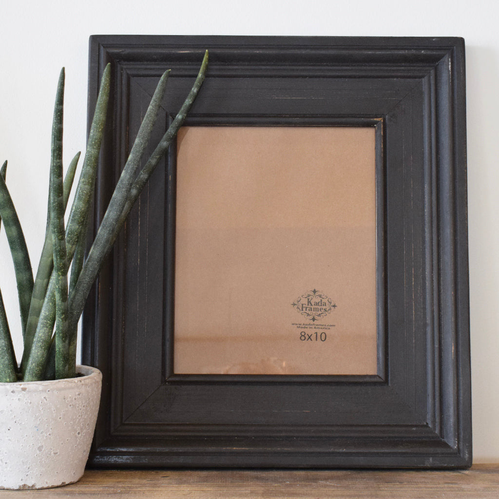 8x10 Tabletop Black Frame - TheMississippiGiftCompany.com