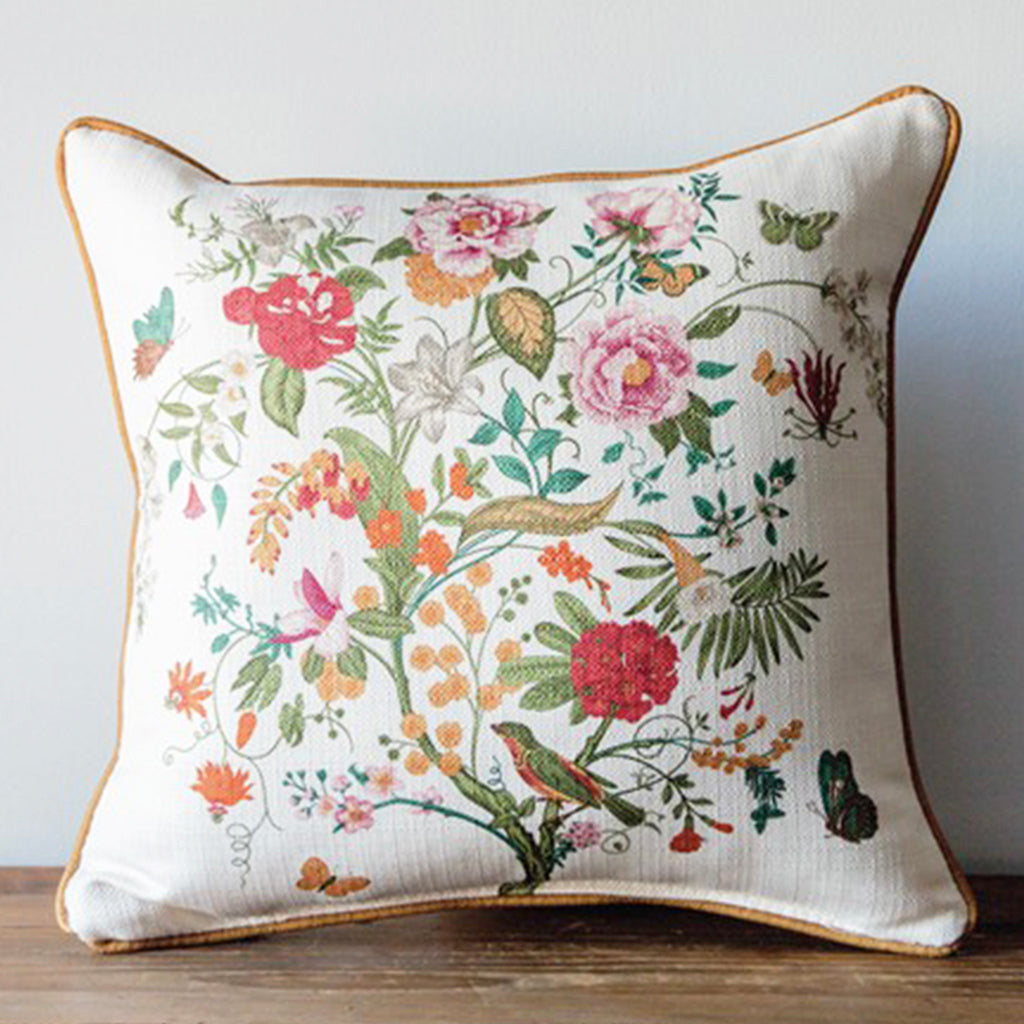 Bloom Tree Square Pillow - TheMississippiGiftCompany.com