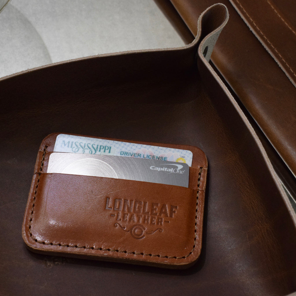 Leather 5 Pocket Wallet - TheMississippiGiftCompany.com
