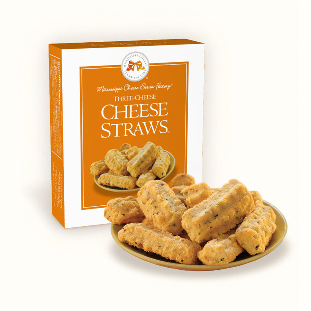 Three Cheese Straws- 1oz - TheMississippiGiftCompany.com
