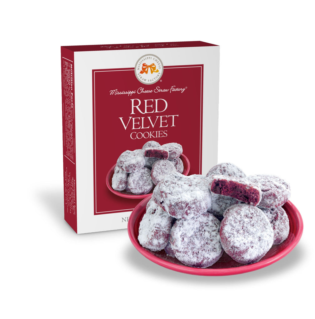 Red Velvet Cookies 1oz - TheMississippiGiftCompany.com