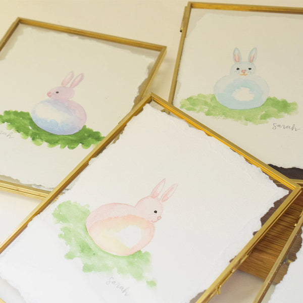 Original Watercolor Bunny | Mississippi made product handcrafted