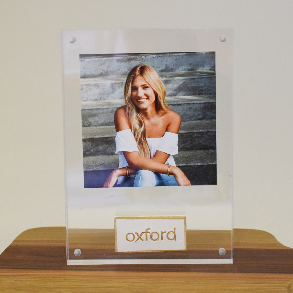 Acrylic Frame - Oxford - TheMississippiGiftCompany.com