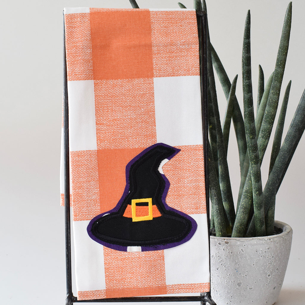 Witch Hat Hand Towel - TheMississippiGiftCompany.com