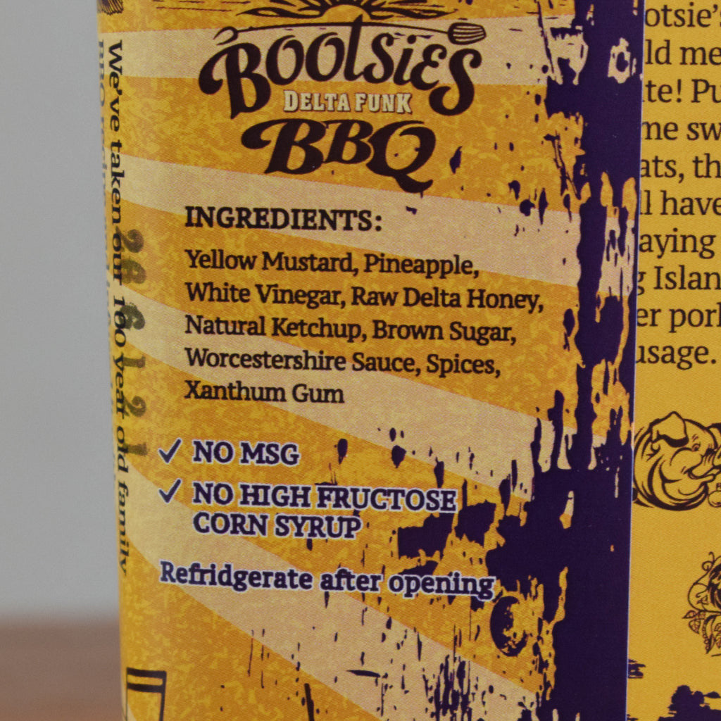 Bootsie's Pineapple Xpress Mustard BBQ Sauce - TheMississippiGiftCompany.com