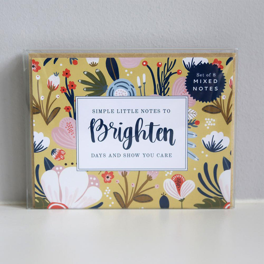 Brighten Note Card Set - TheMississippiGiftCompany.com