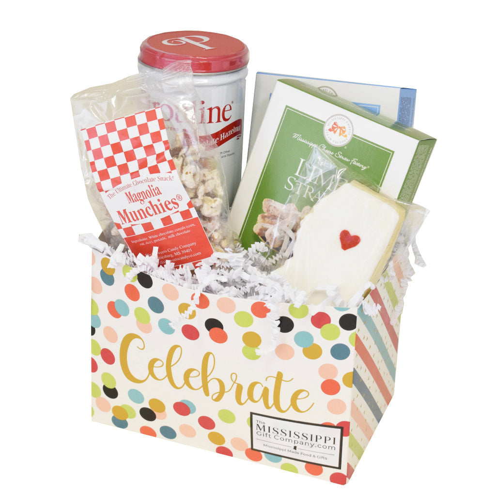 Small Celebrate Gift Box - TheMississippiGiftCompany.com