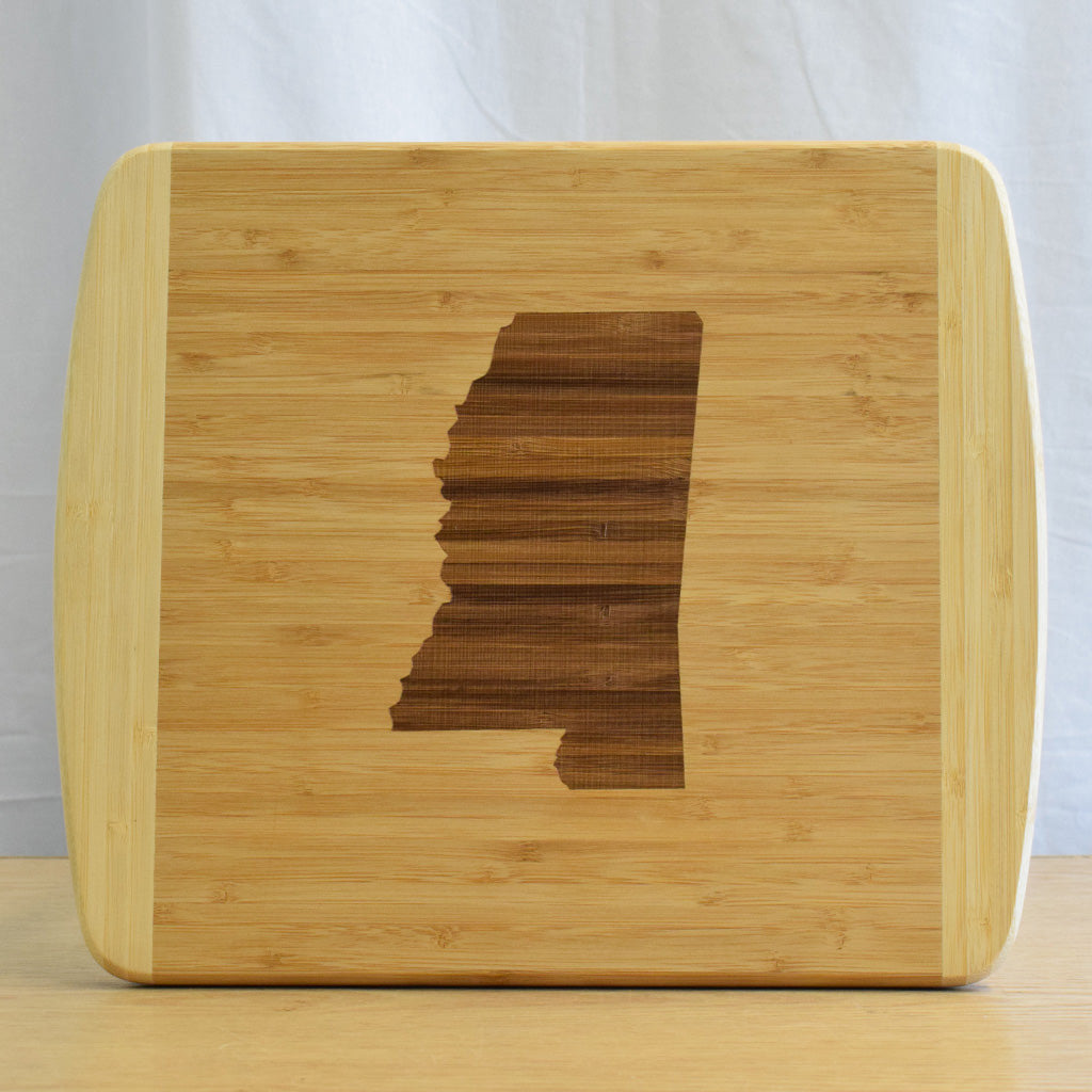 Mississippi Large Cutting Board - TheMississippiGiftCompany.com