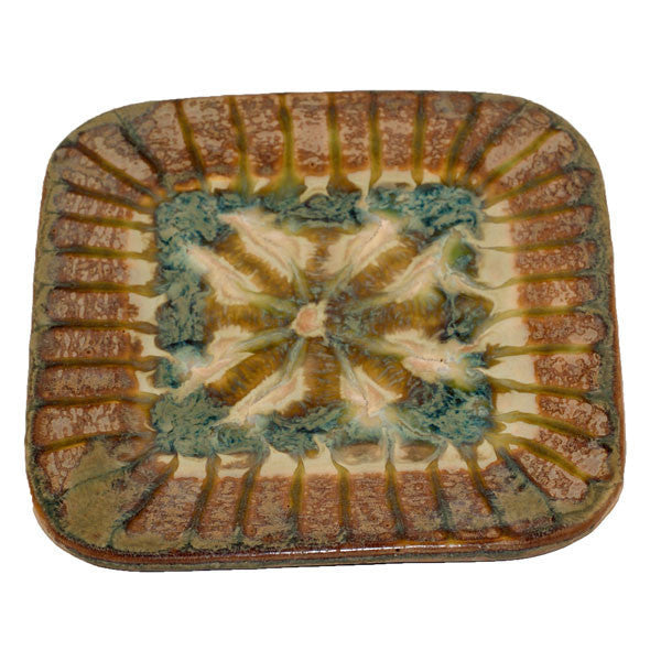 Sparrow Small Square Plate - TheMississippiGiftCompany.com