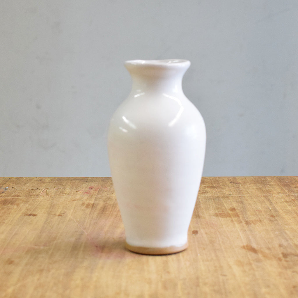 Bud Vase-Simply White - TheMississippiGiftCompany.com