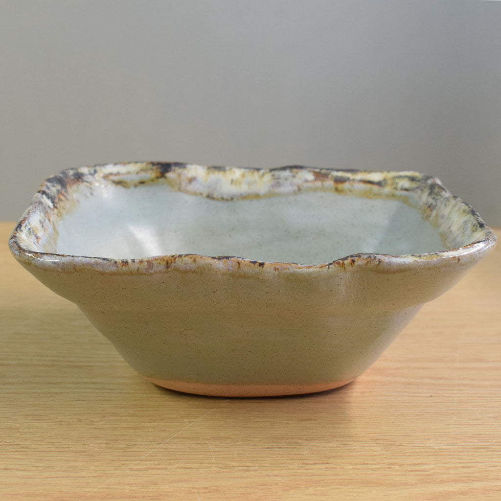 Deep Square Bowl Peaceful - TheMississippiGiftCompany.com