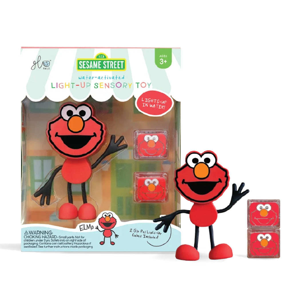 Sesame Street Glo Pal Character Elmo - TheMississippiGiftCompany.com