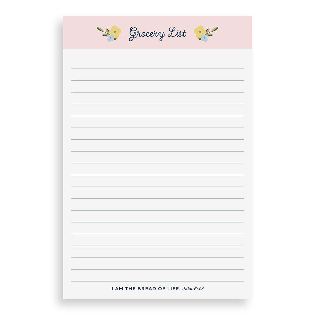 Grocery List Pad - TheMississippiGiftCompany.com