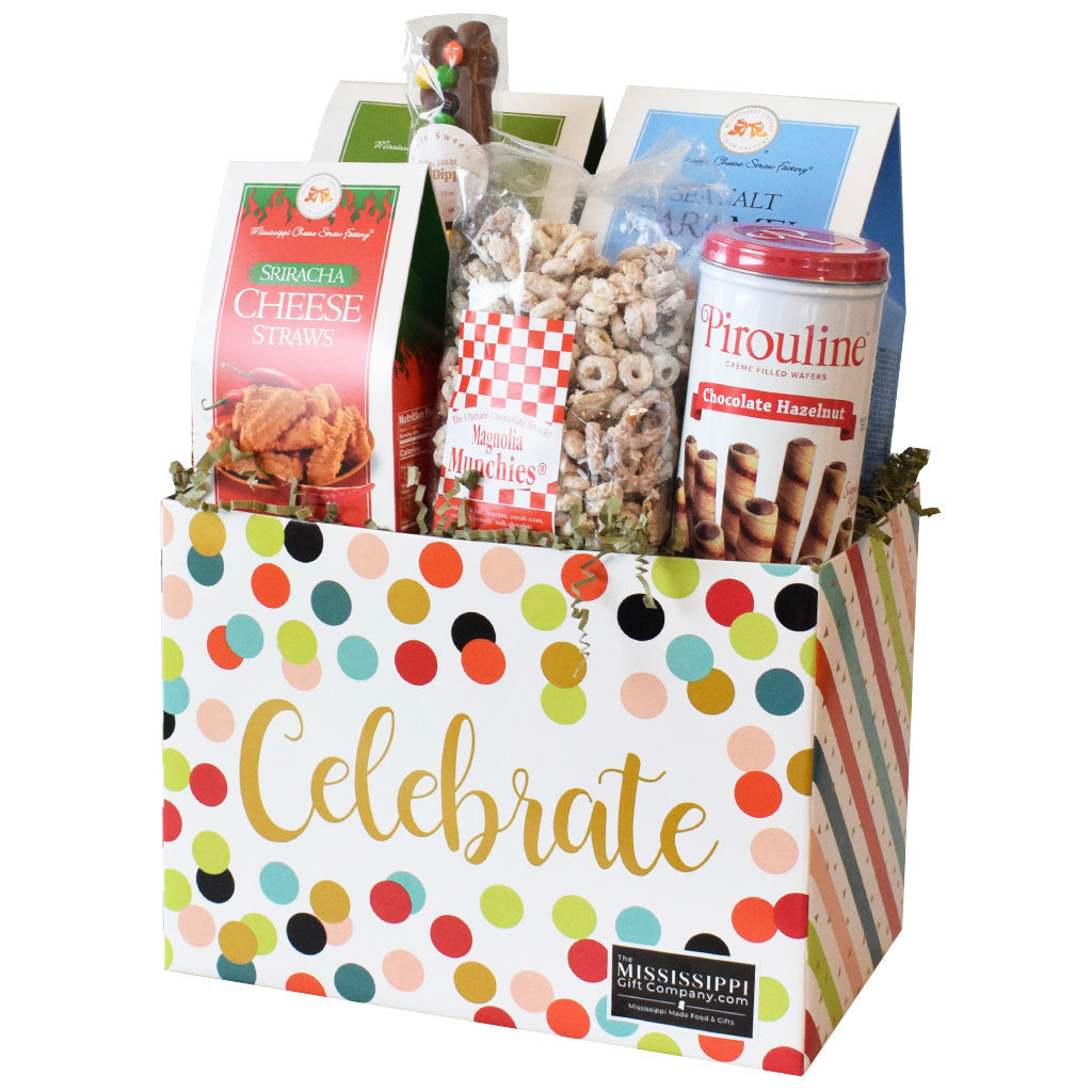 Large Celebrate Gift Box - TheMississippiGiftCompany.com