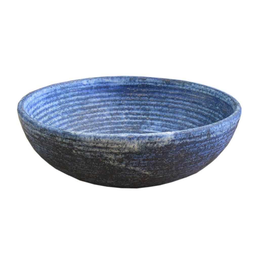 Large Gumbo Bowl Blue - TheMississippiGiftCompany.com