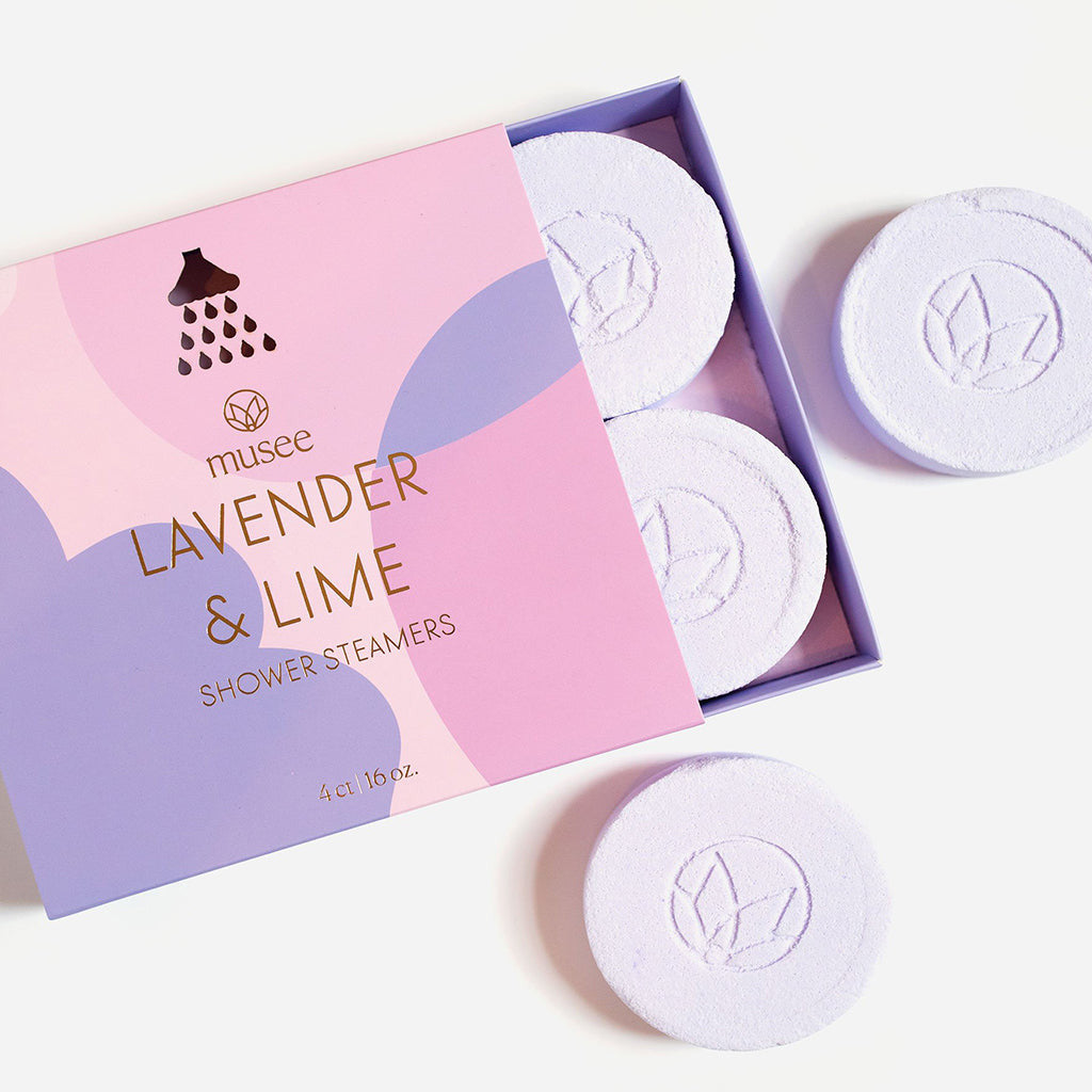 Lavender & Lime Shower Steamers Set - TheMississippiGiftCompany.com