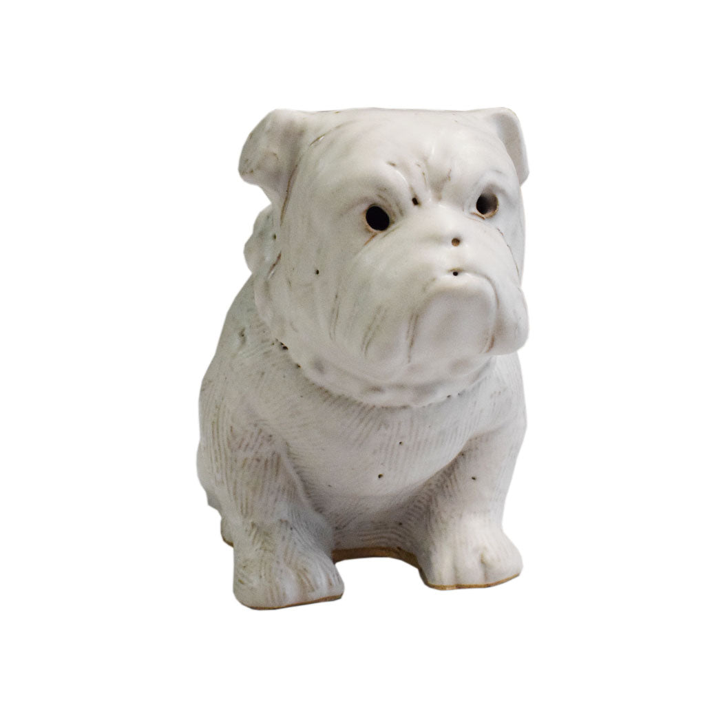 Large Bulldog White - TheMississippiGiftCompany.com