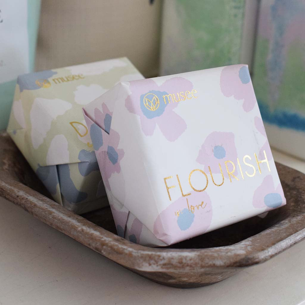 Mini Bath Soap-Flourish in Love - TheMississippiGiftCompany.com