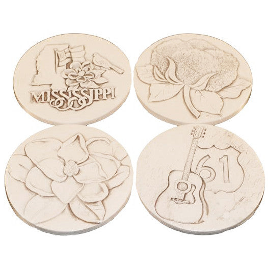 Stone Coasters- Mississippi Designs - TheMississippiGiftCompany.com