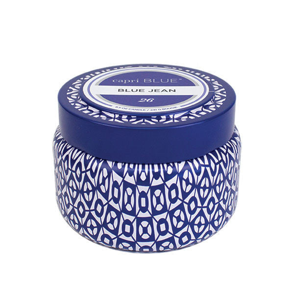 Blue Jean Printed Travel Tin - TheMississippiGiftCompany.com