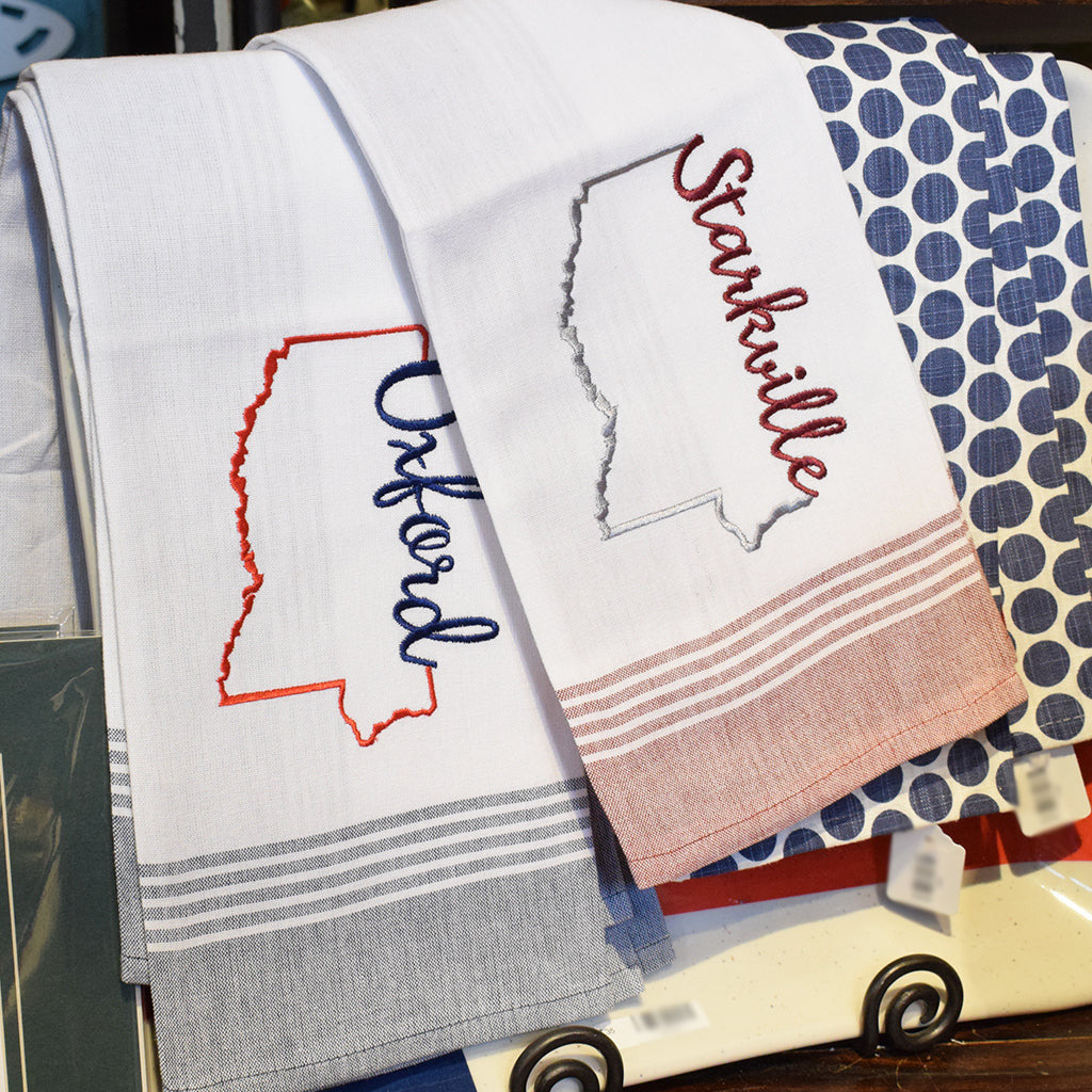 Starkville Mississippi Hand Towel - TheMississippiGiftCompany.com