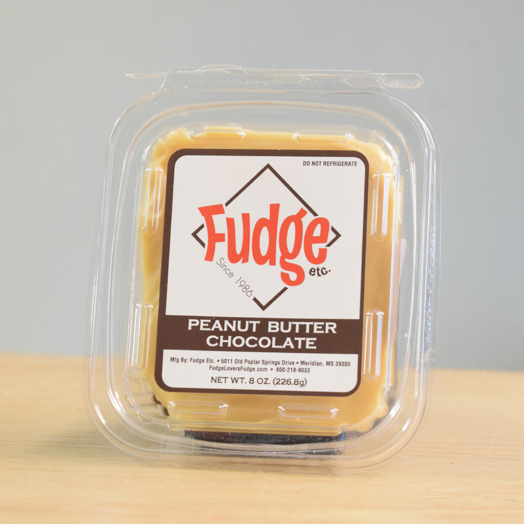Peanut Butter Chocolate Fudge - TheMississippiGiftCompany.com