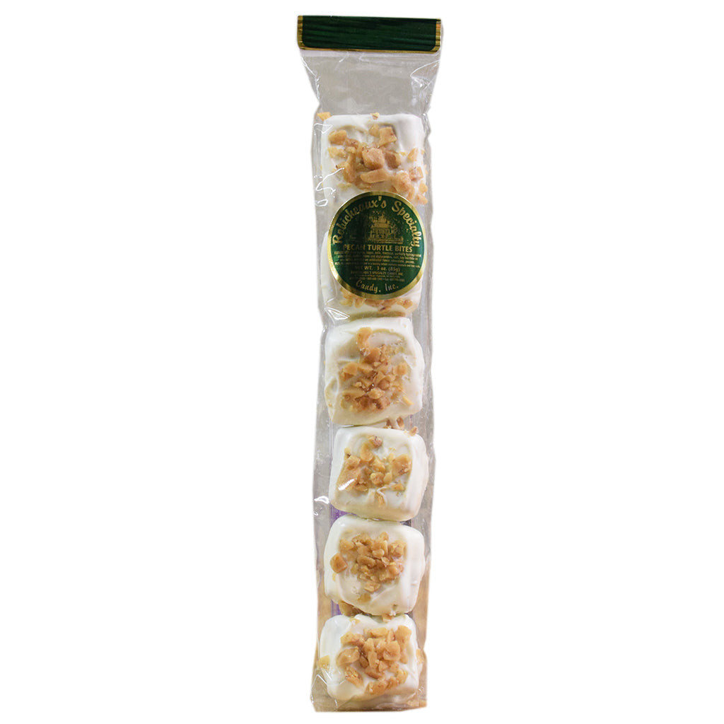 Pecan Turtle Bites with Toffee Bits - TheMississippiGiftCompany.com