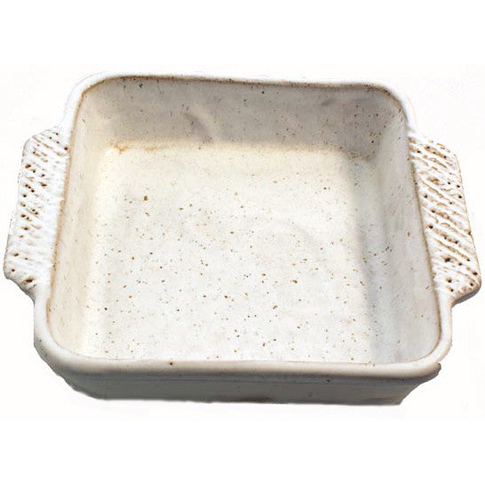 Casserole Dish 7x7 White - TheMississippiGiftCompany.com