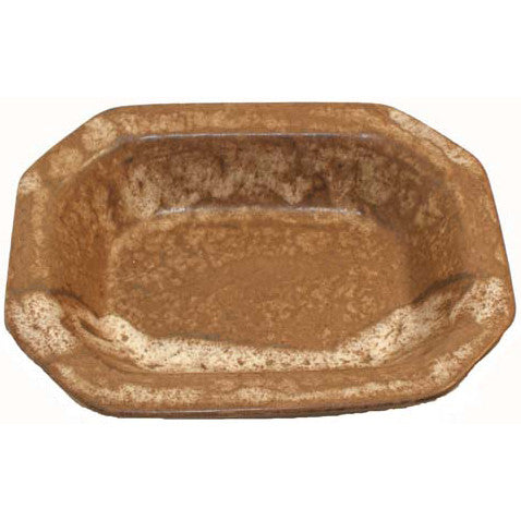 Small Rectangle Bowl Nutmeg - TheMississippiGiftCompany.com